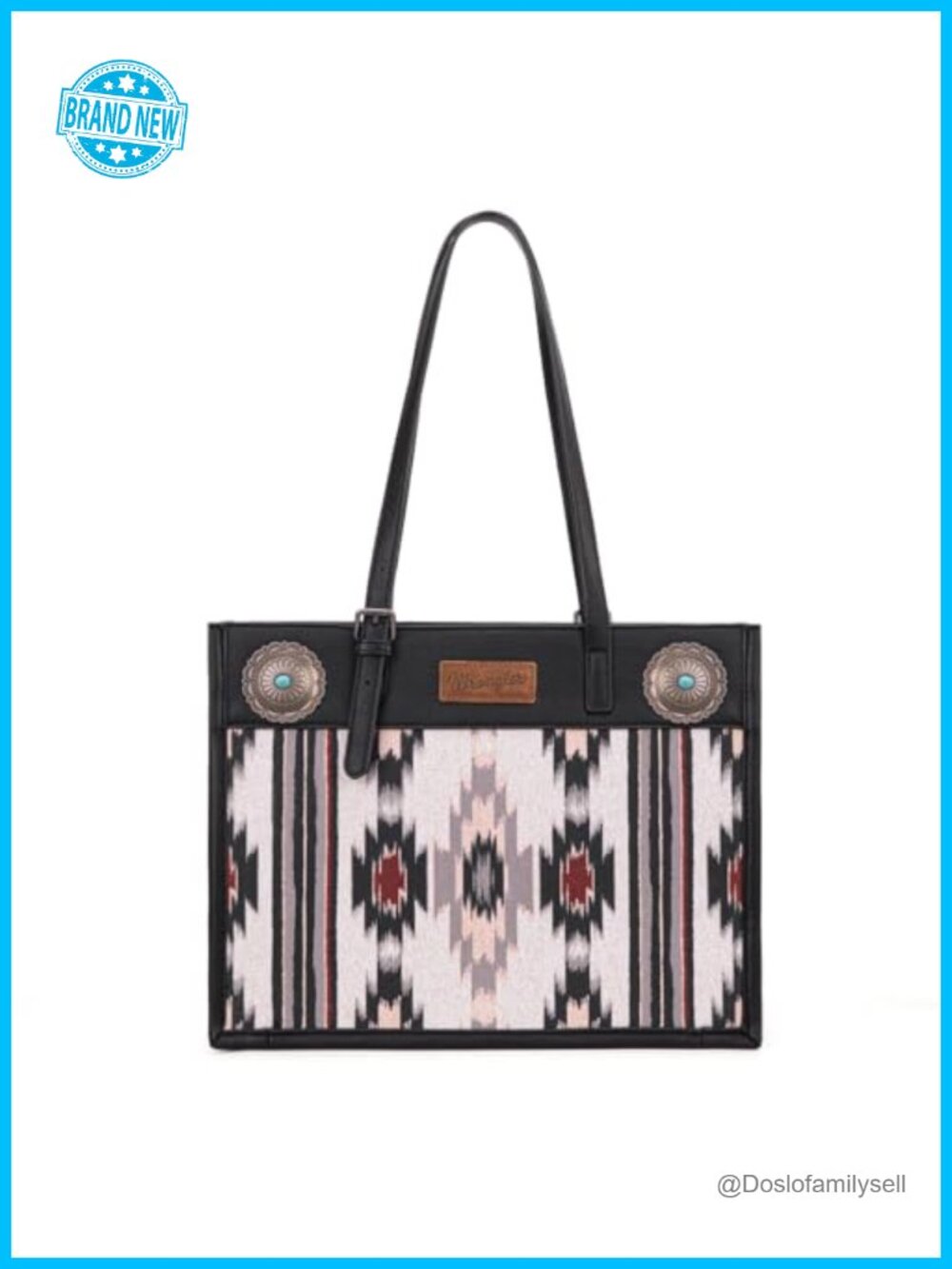 Canvas Aztec Shoulder Tote Hobo Bag Top Handle Handbag